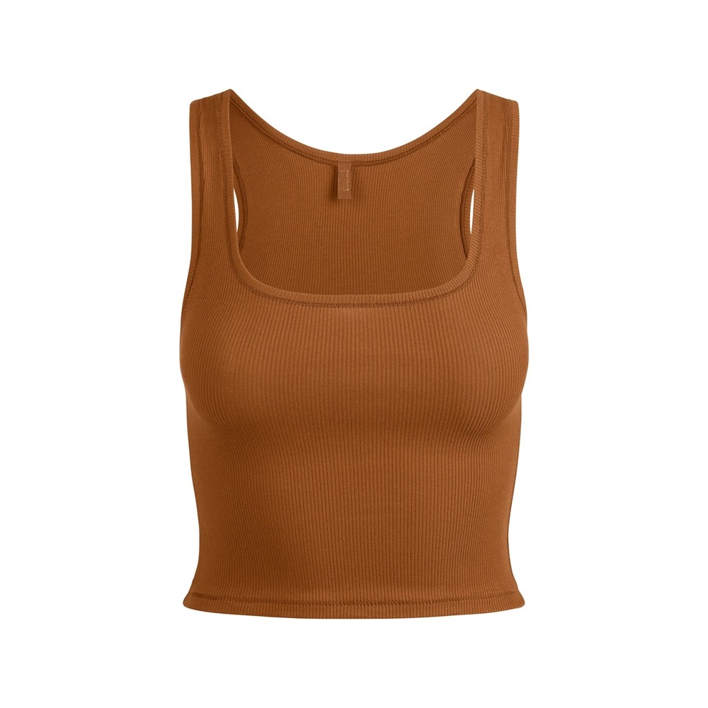 SKIMS Soft Lounge Tank in COPPER XXS NWOT